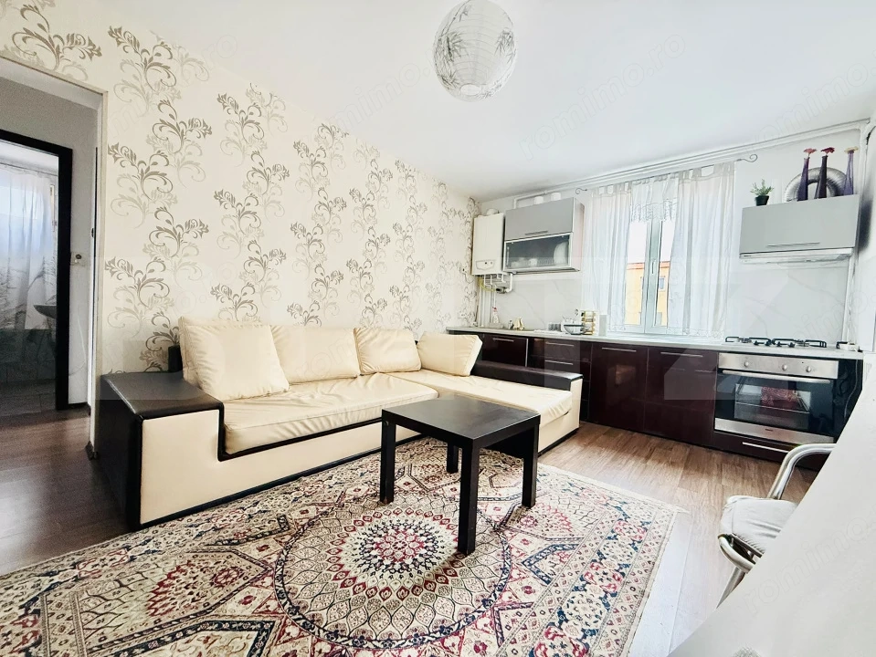 Apartament cu 2 dormitoare, living cu bucătărie open-space –CRAITER