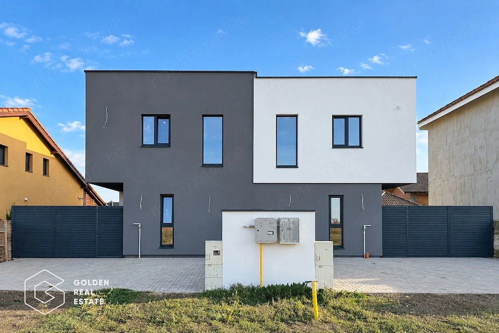 Duplex în Săcălaz, Unitate complet finisată, 108,9 mp utili