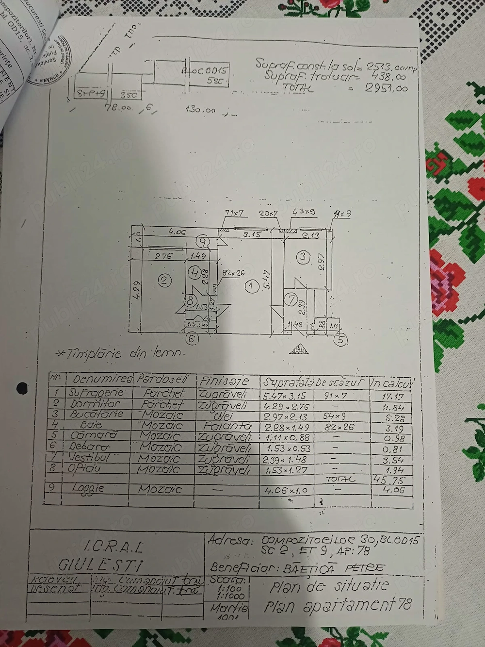 Apartament 2 camere Bulevardul 1 Mai