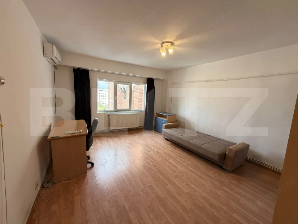 Apartament cu 1 camera, decomandat, 40 mp, Pet friendly, AC, zona Piata Cipariu