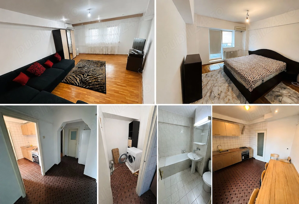 De inchiriat apartament 2 camere.complet mobilat.