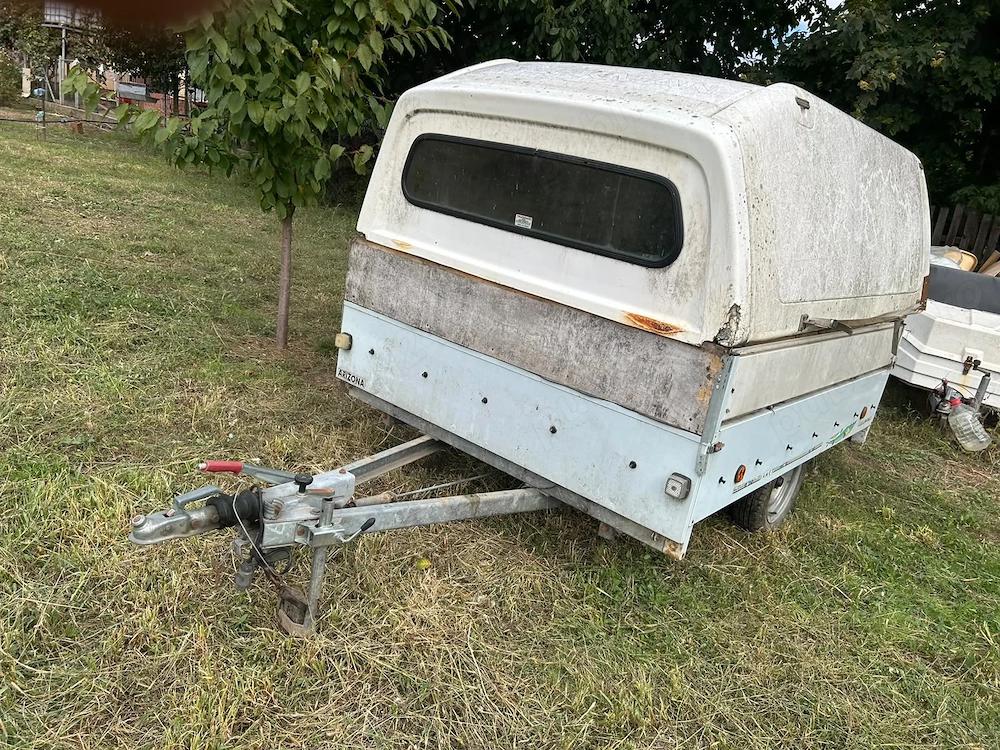 Semiremorca usoara MMA 650kg  JAMET proiect camping sau utilitara 