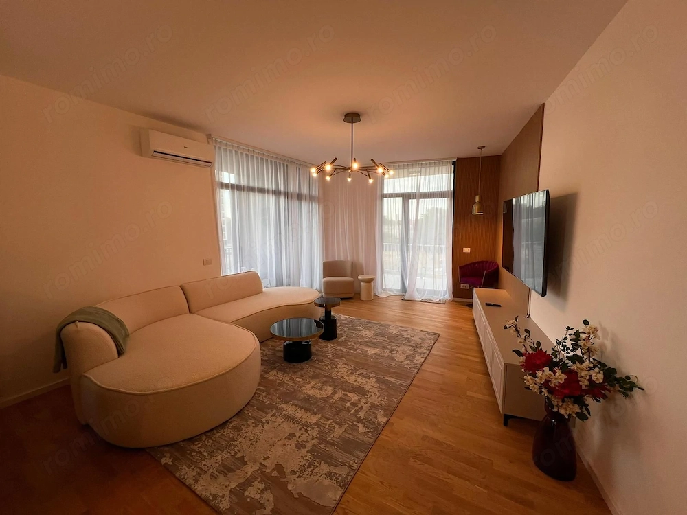Apartament premium 4 camere, 2 bai, parcare subteran, Isho
