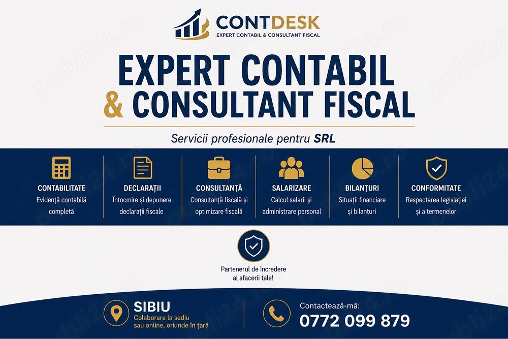 servicii contabilitate, expert contabil, consultant fiscal