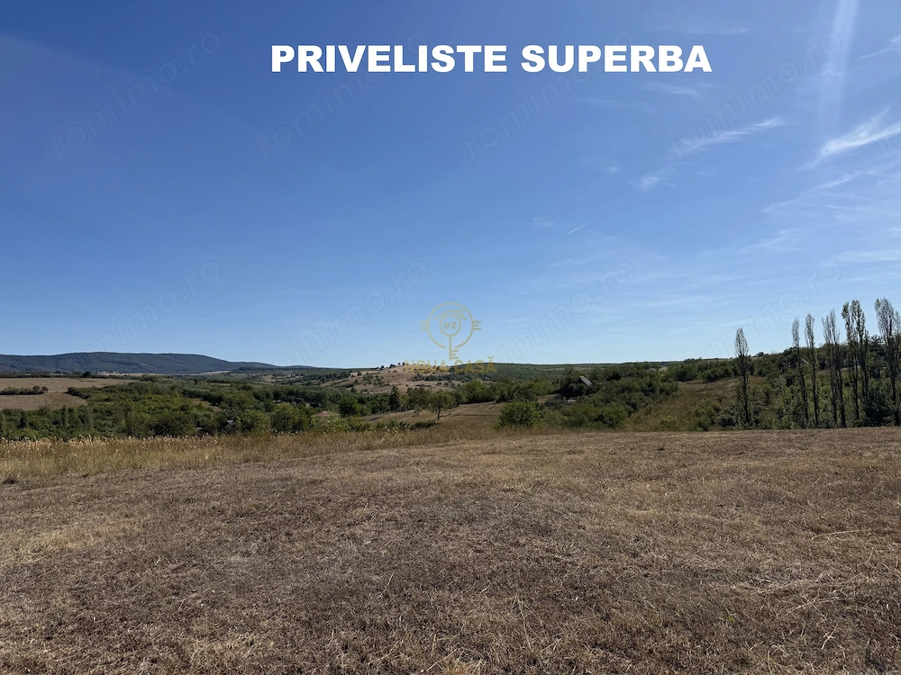 ! LISTARE NOUA !De vanzare Teren Cu  Priveliste Superba si Utilitatii