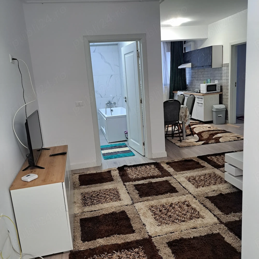 Inchiriez apartament 3 camere, mobilat si utilat.zona nordic ,bloc nou,  Suceava