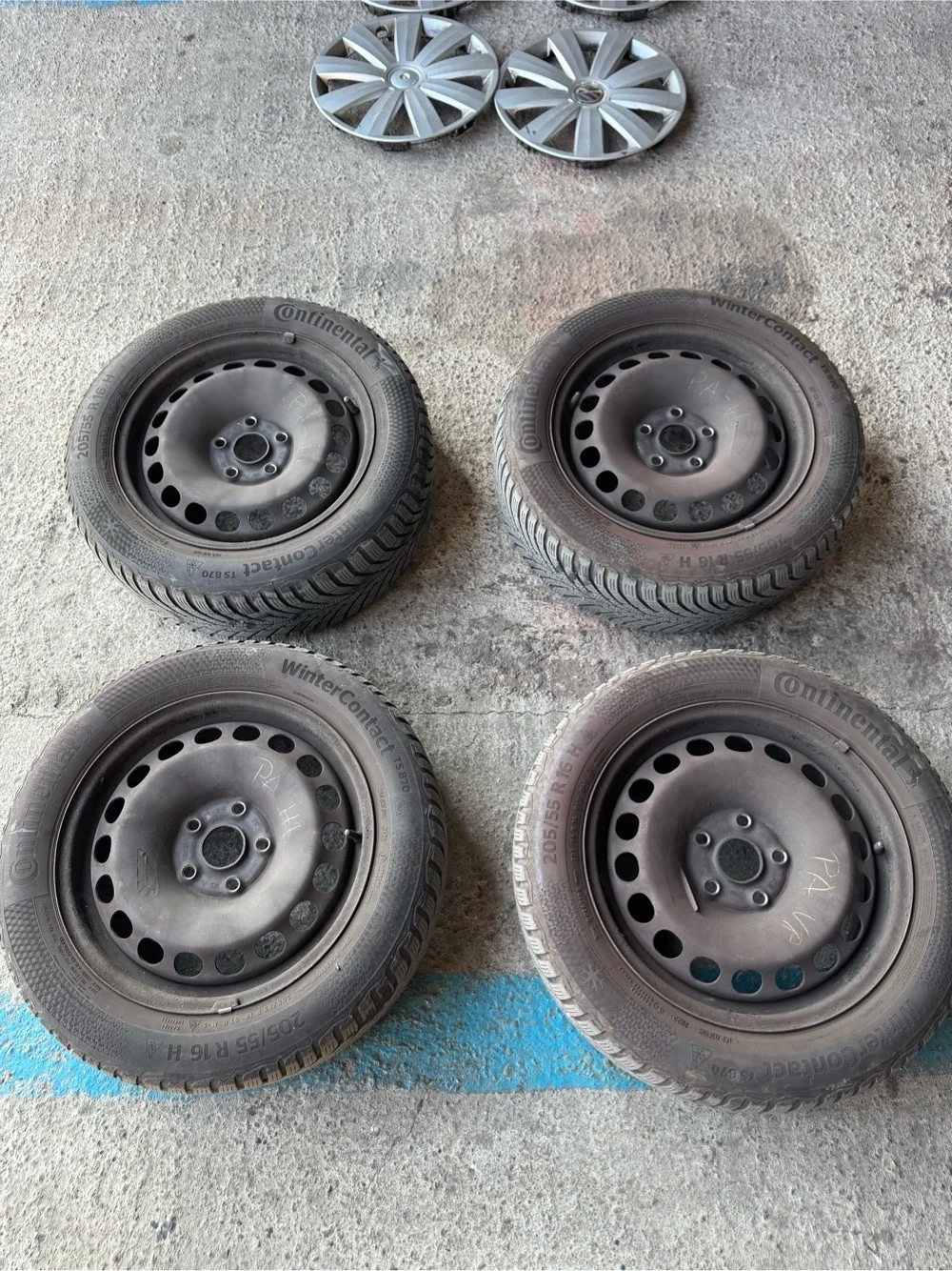 Jante tabla originale VW 205 55 R16