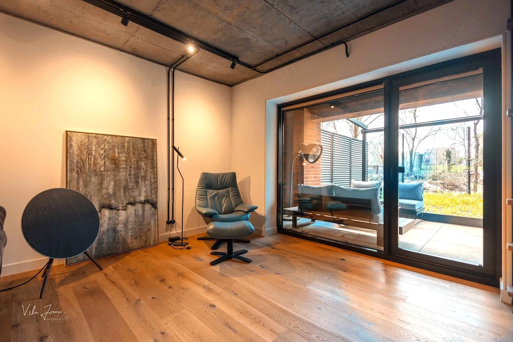 Apartament 2 Camere | Aviatie | Parter cu Grădină privata | Brick Lofts