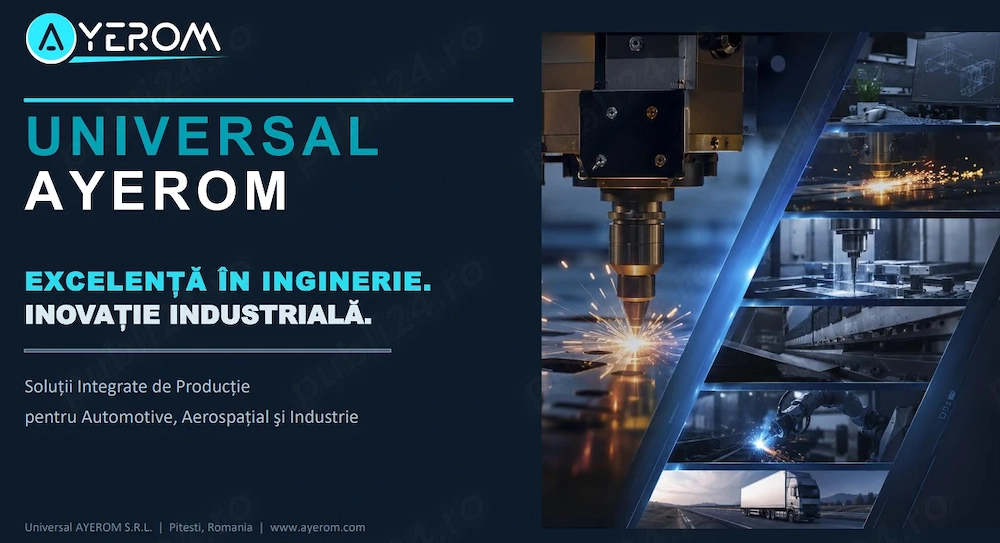 Programator operator CNC 5 axe si Operator Oxi-Plasmă + Laser
