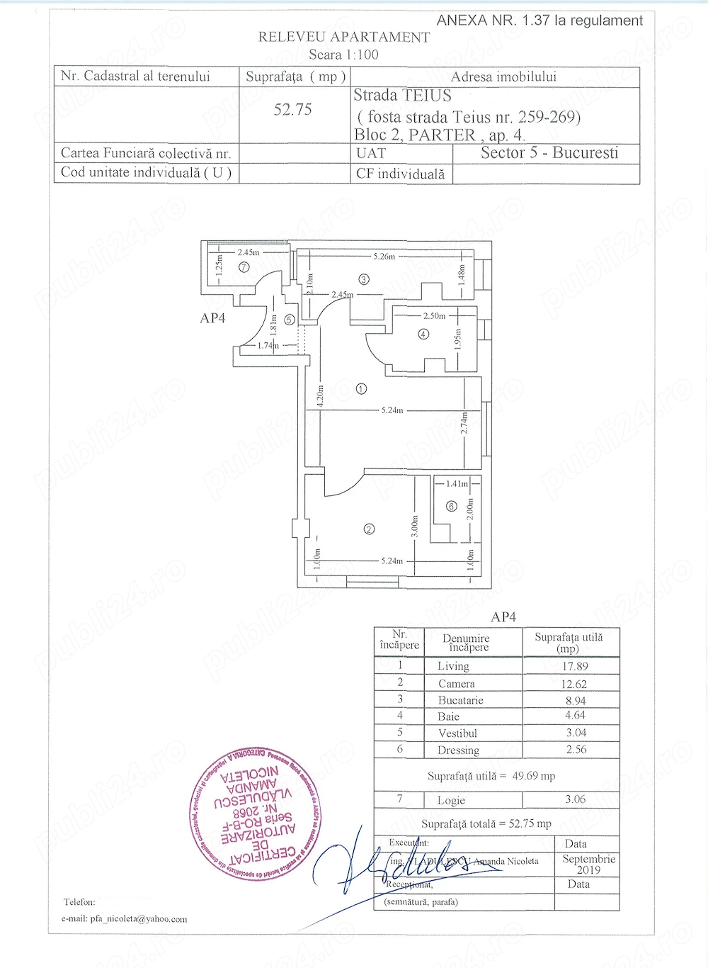 Apartament 2 Camere