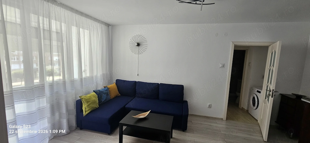 Apartament cu doua camere semidecomandat ultracentral