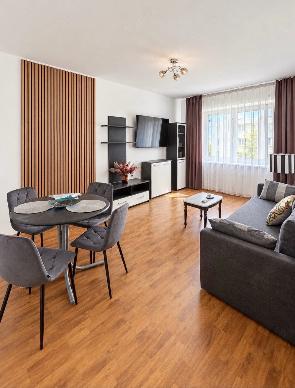 Inchiriez apartament 2 camere renovat | Baneasa   Horia Macelariu | 56 mp