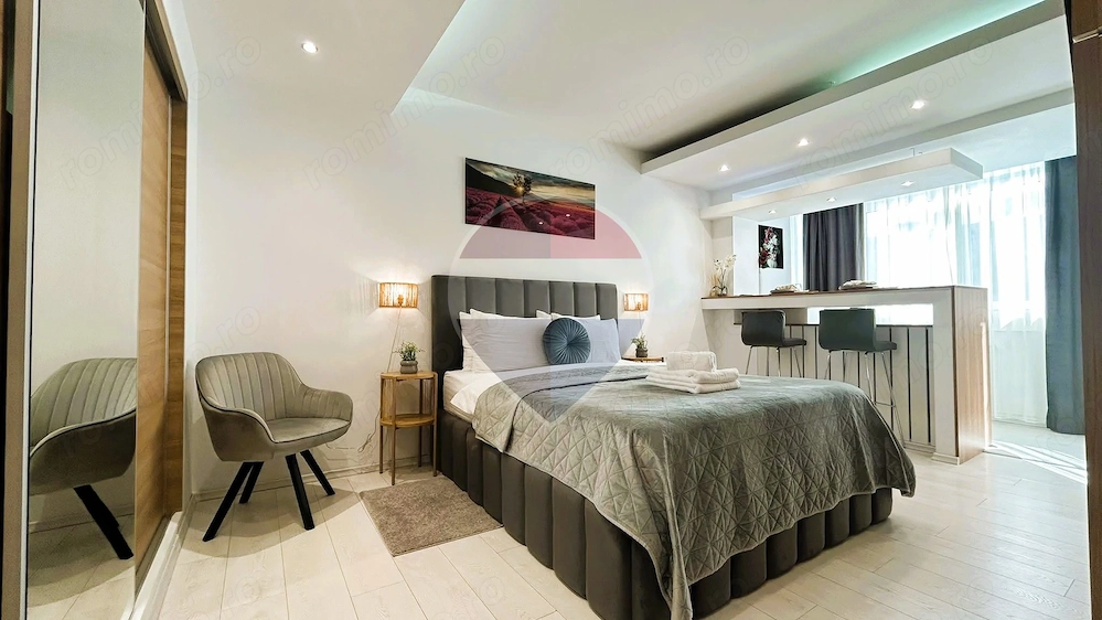 Studio renovat 32 mp Bloc "Căprioara" Gara Brașov