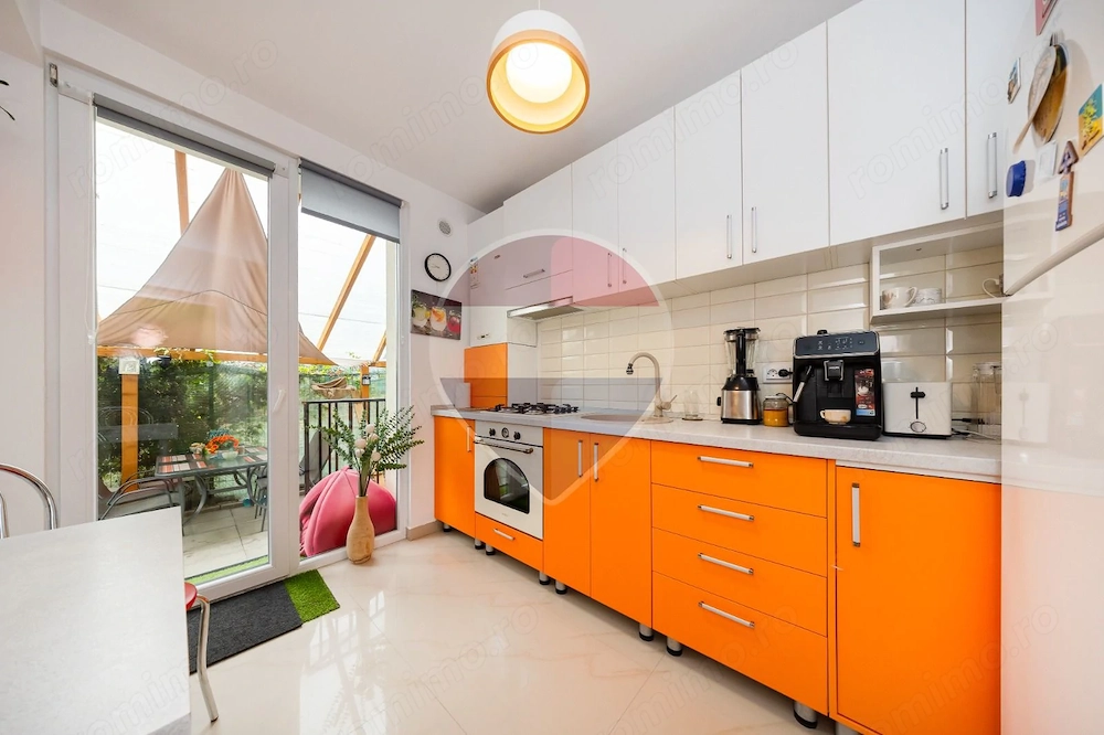 Apartament 1 camera  - curte proprie de 25 mp – Râșnov, Toamnei