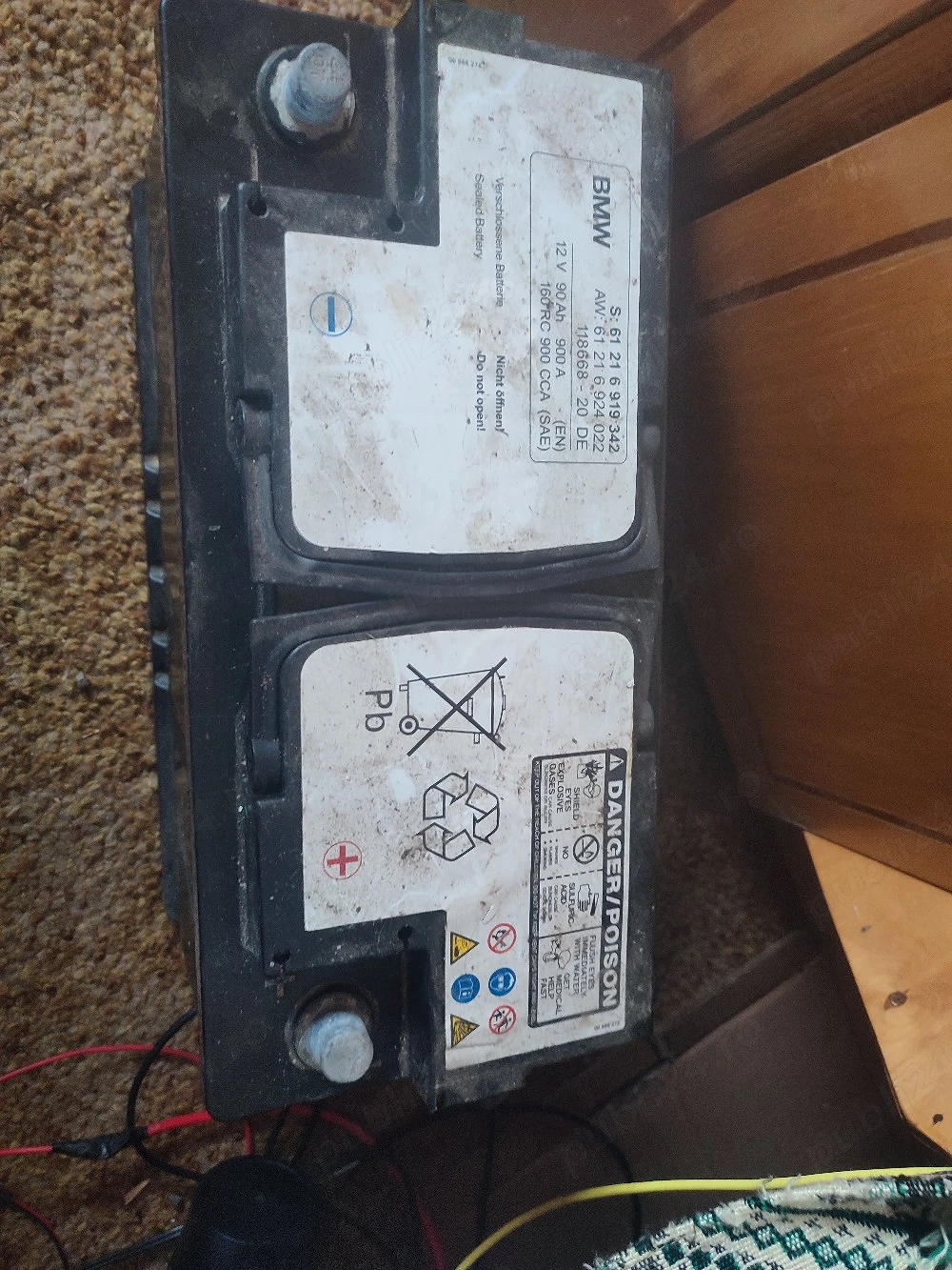 de vânzare  acumulator BMW 90ah original 