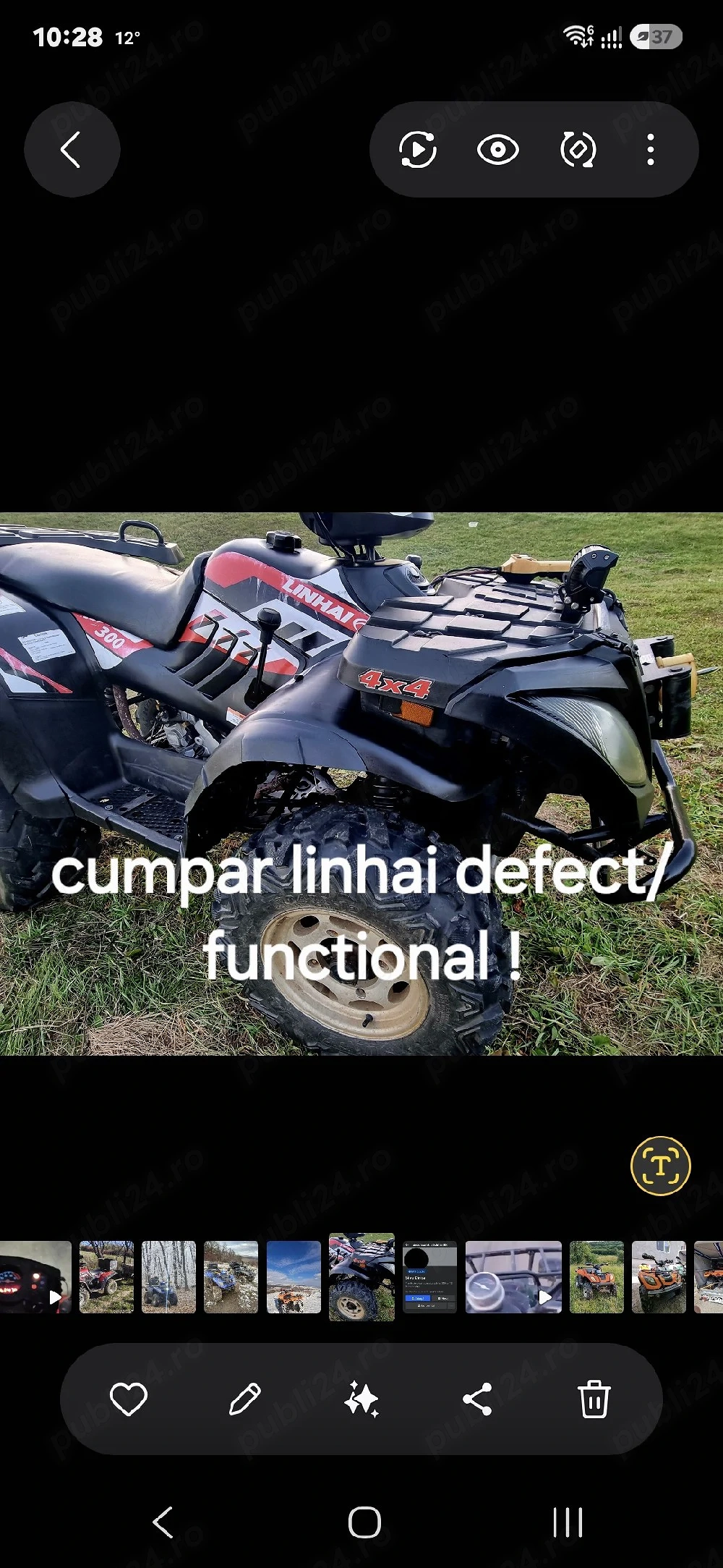 atv linhai 260  300cc