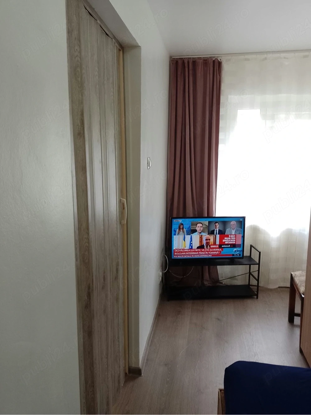 Inchiriez garsoniera modificata la 2 camere str Sovata la parter