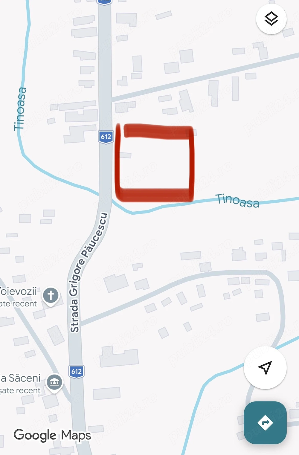 Vanzare teren intravilan, loc.Saceni, jud.Teleorman