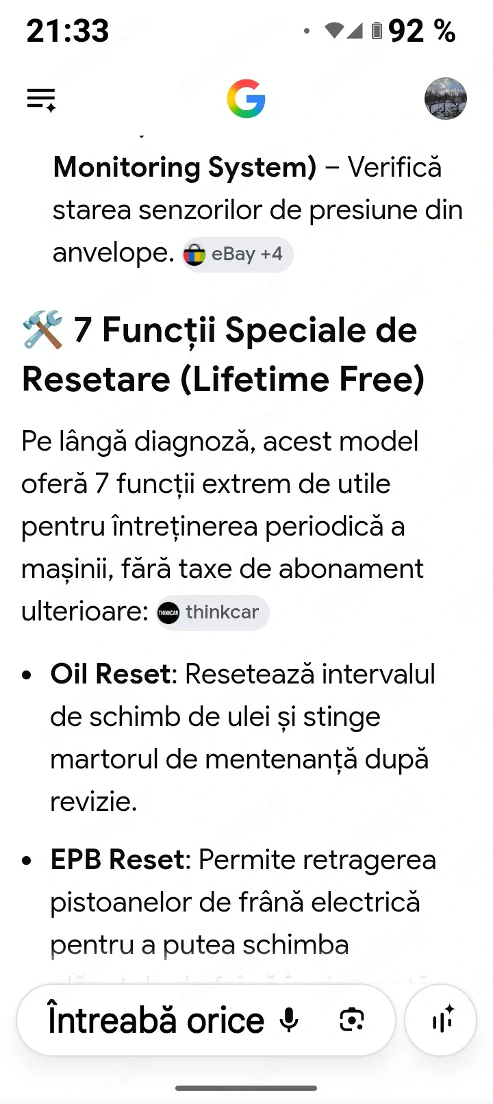 diacnoza auto tg jiu