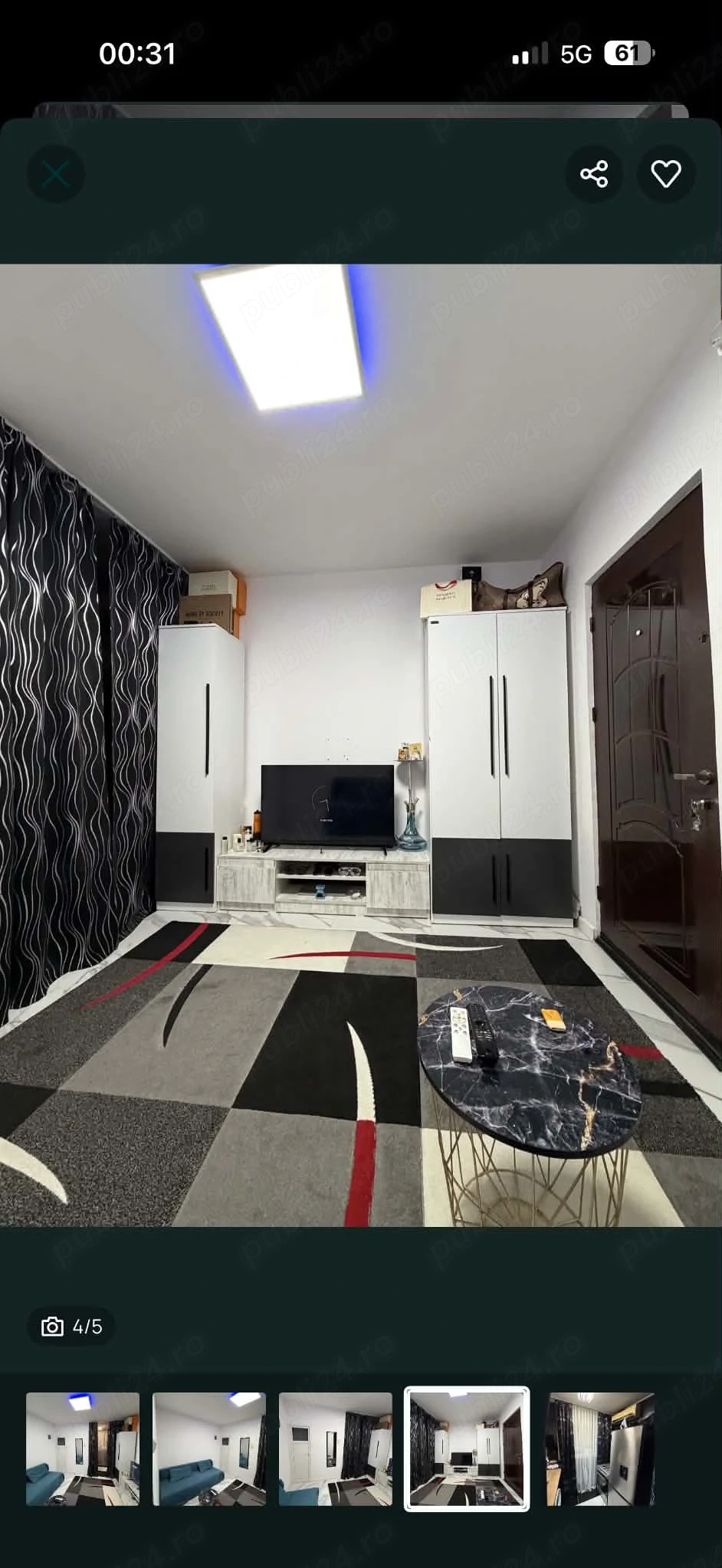 Garsonieră de vânzare comfort 3 piața Rahova etajul 3 din 4 mai multe detalii telefonic  