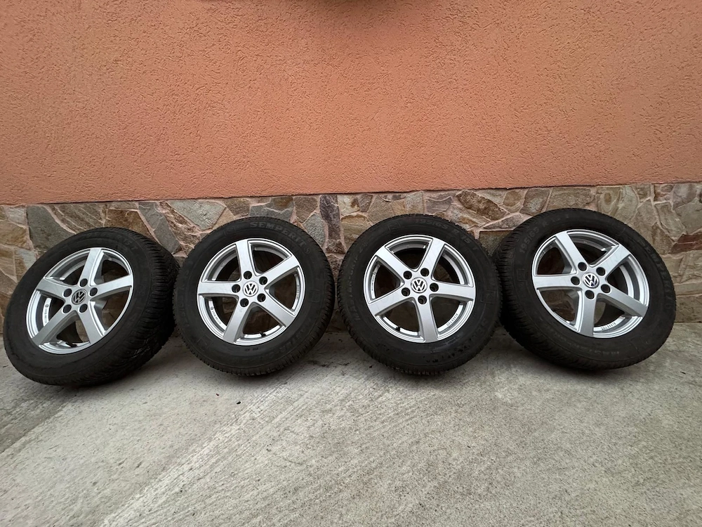 Set jante + anvelope VW R15