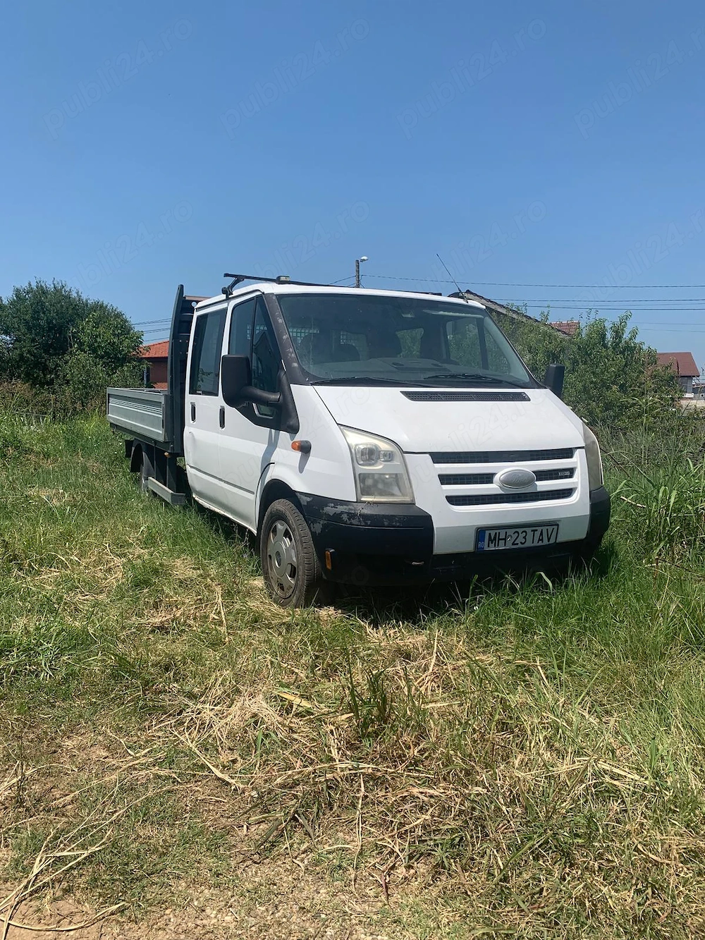 vand autoutilitara dubla cabina ford transit