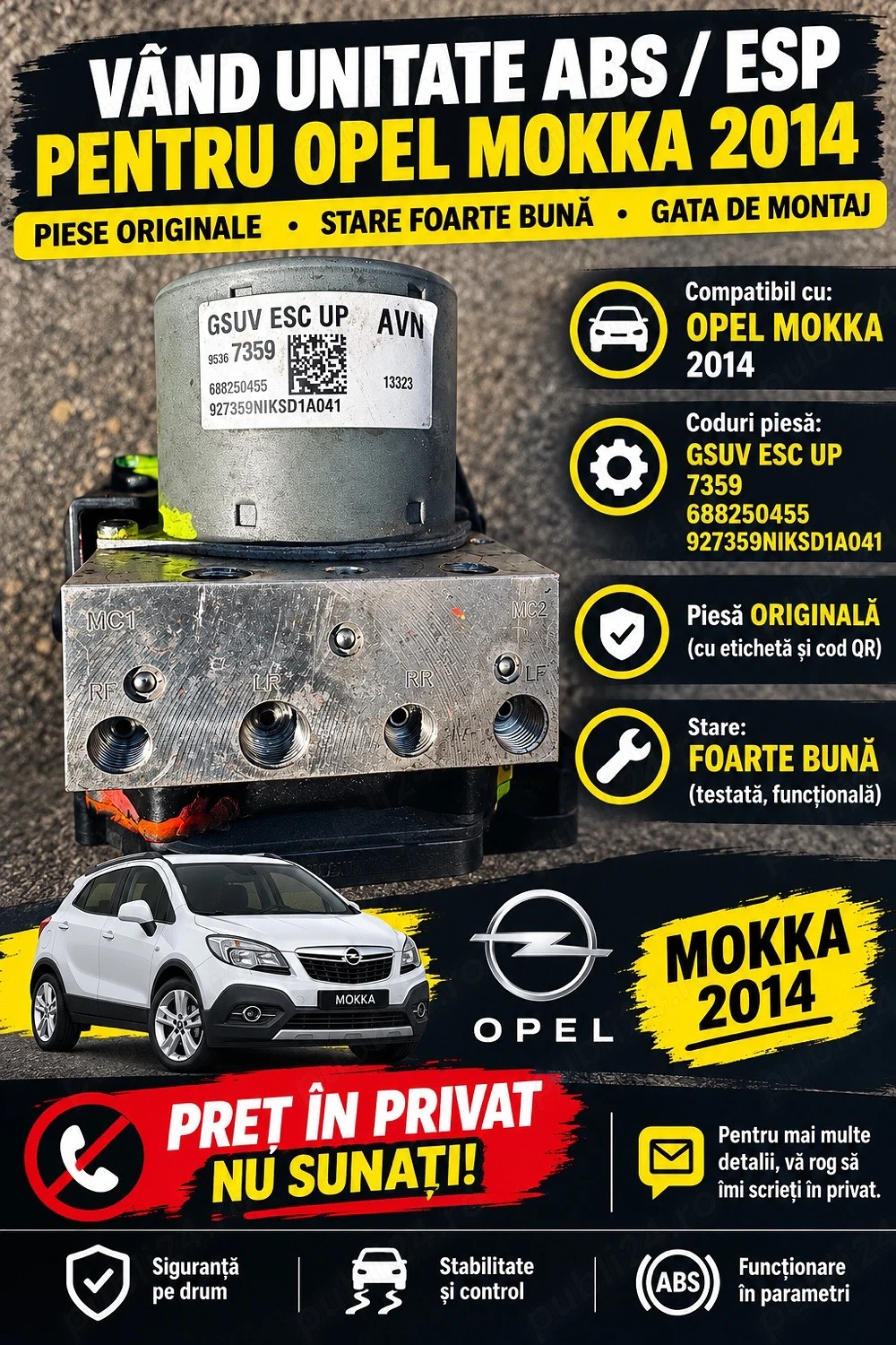 Pomoa ABS Opel 