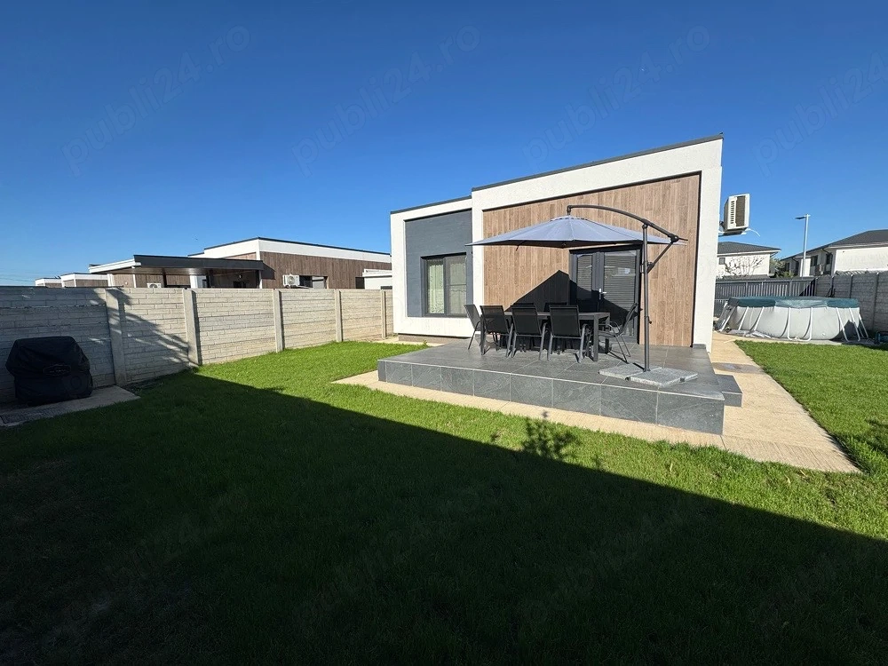 Casă individuală Tunari | 4 camere | Mobilată complet | Curte amenajată