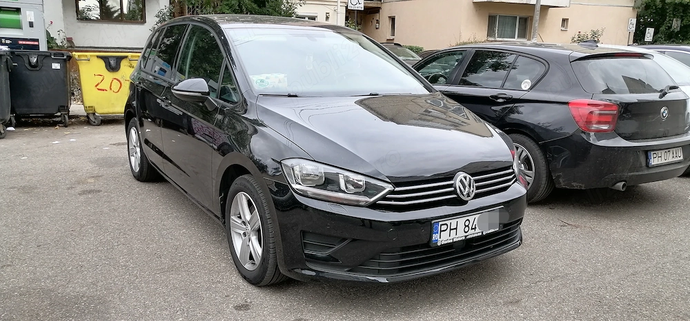 Volkswagen Golf 7 Sportsvan 2015 benzină Tsi 110cp euro 6 Înmatriculată Recent RO Unic Proprietar 