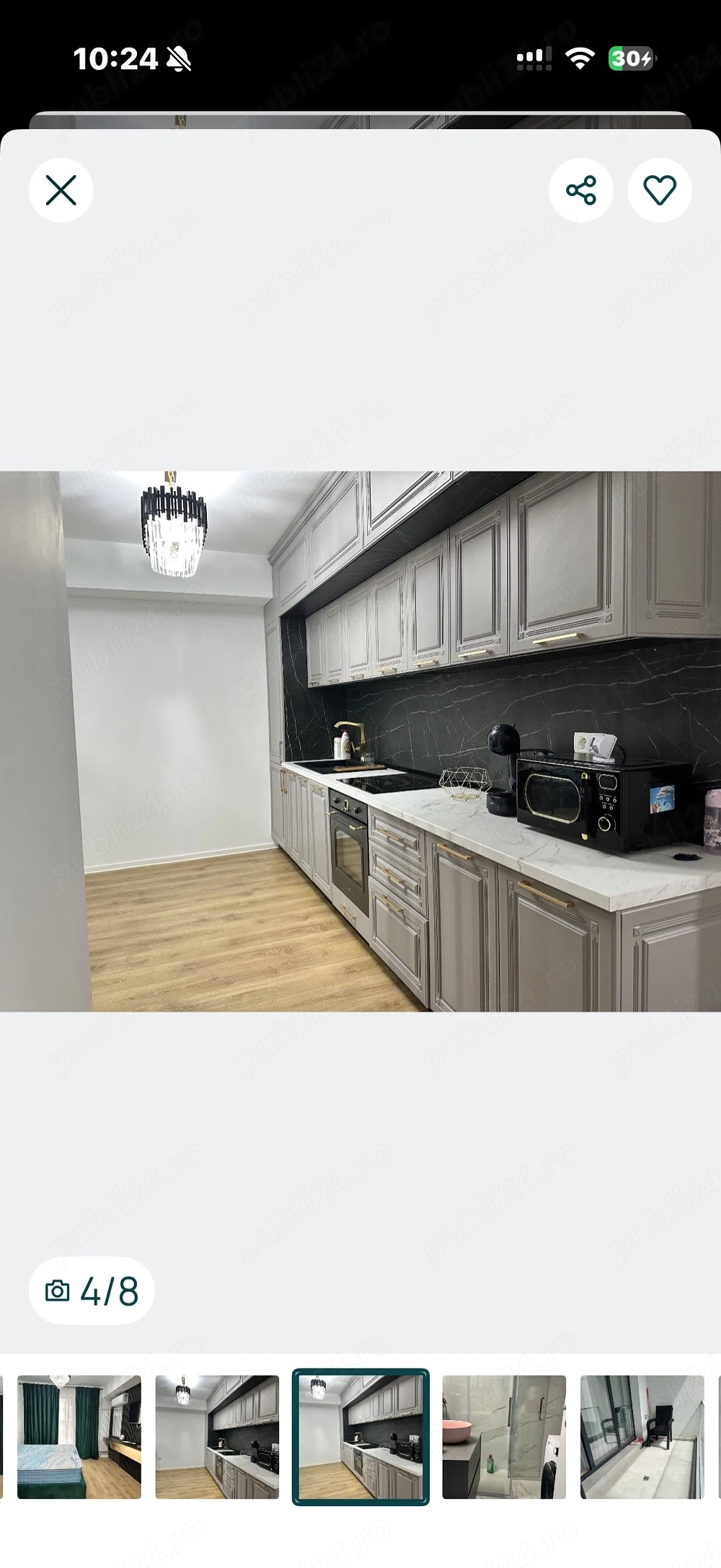 Vand apartament  1 camera  et 1 din 5 
