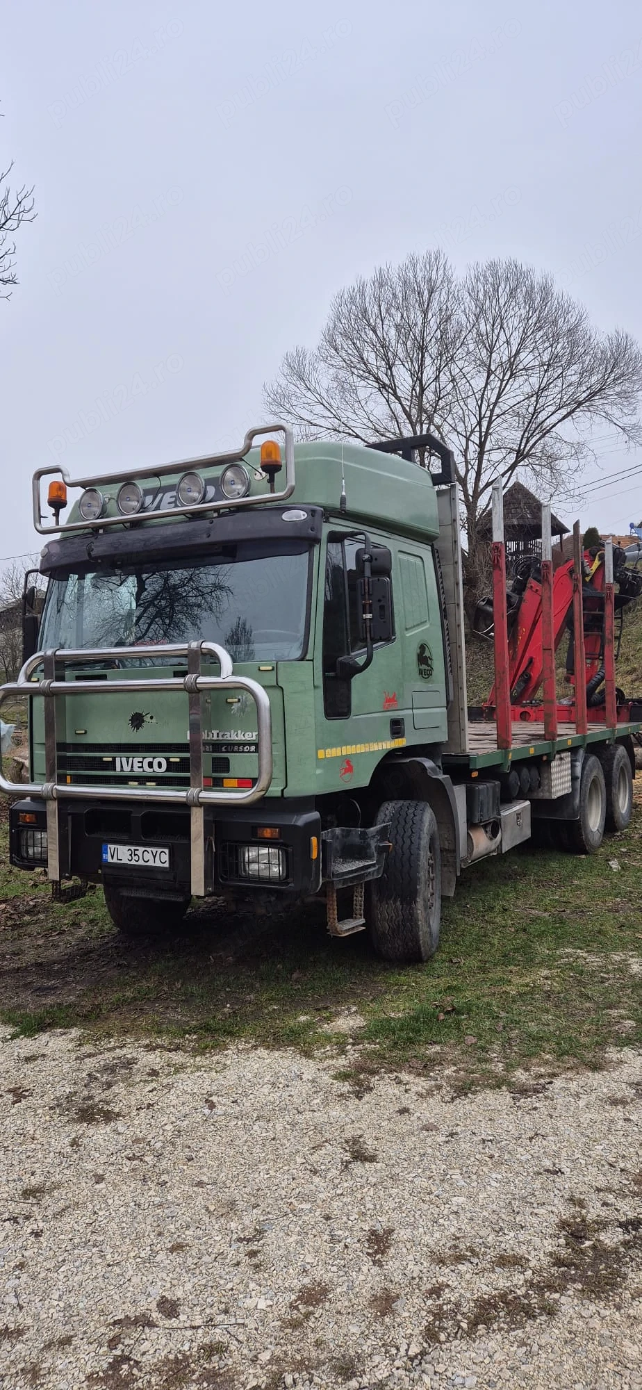 Vand camion forestier IVECO TRAKKER