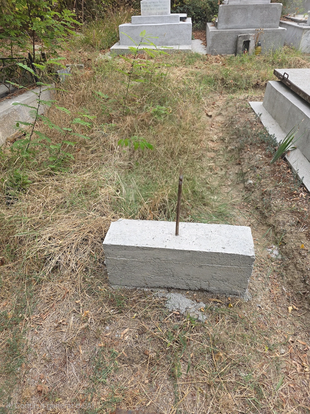 Loc de veci cimitirul Sineasca,  în Craiova. 