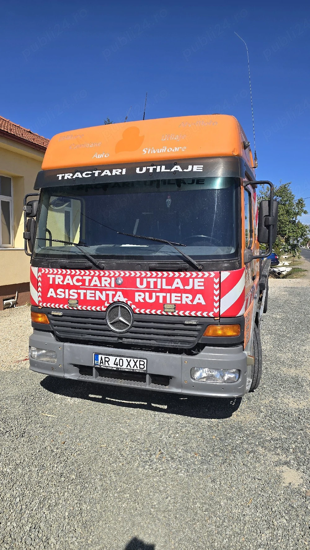Mercedes Atego platforma hidraulica 