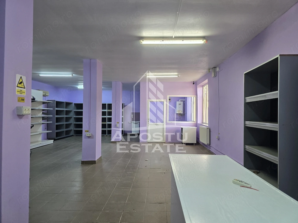 Spatiu comercial, cu locuinta, in Curtici