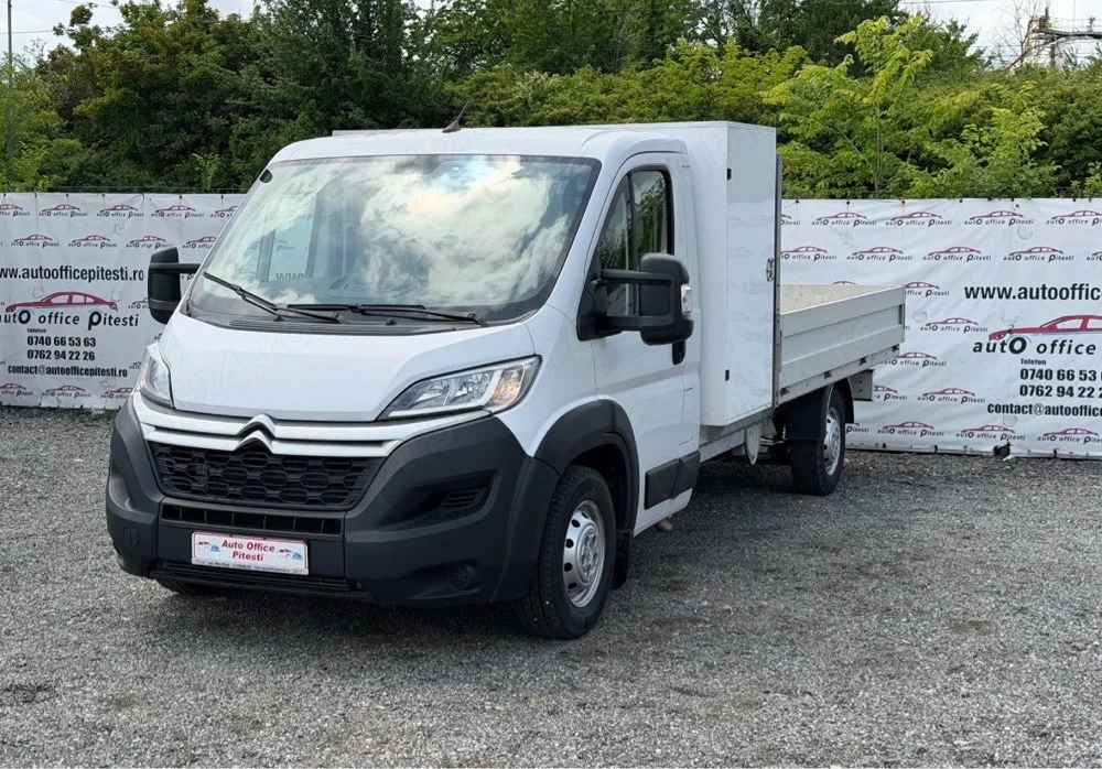 Vand Citroen Jumper platforma + cutie depozitare