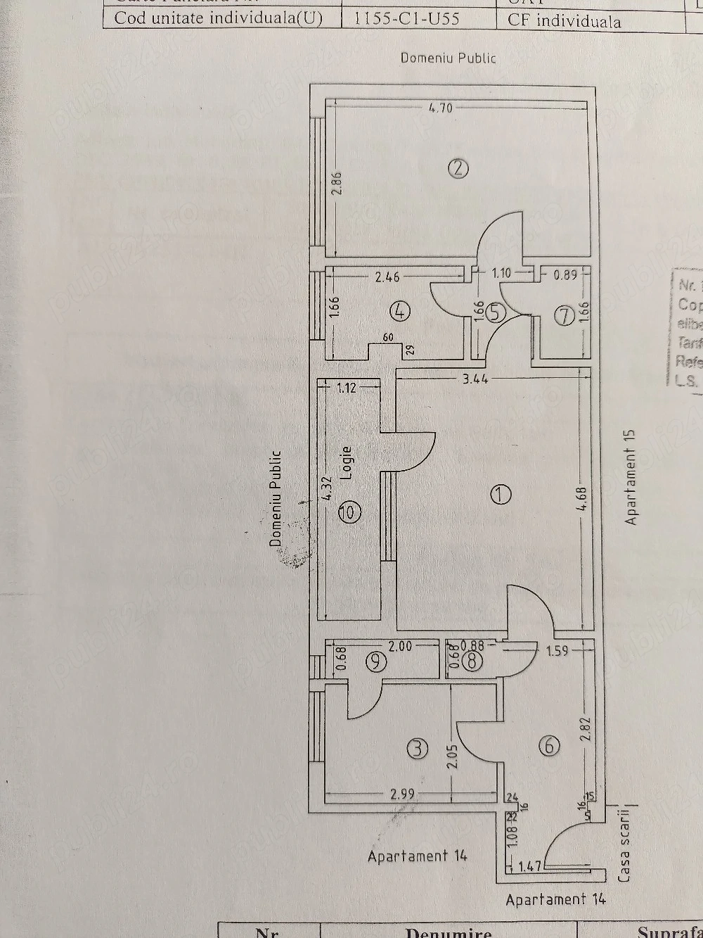 Vanzare apartament 2 camere