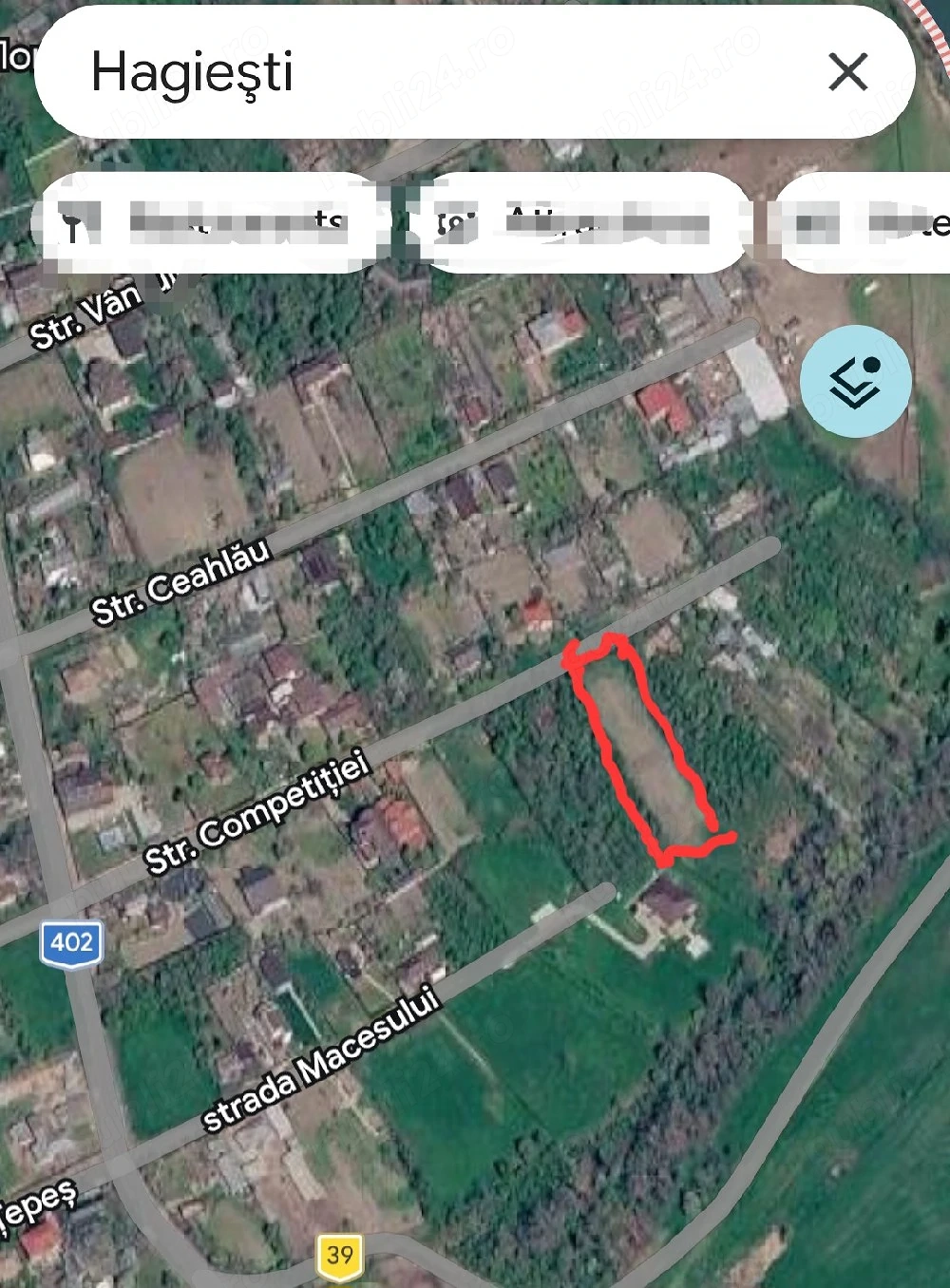 Teren intravilan Hagiesti   Sinesti, Ialomita   1.660 mp   proprietar