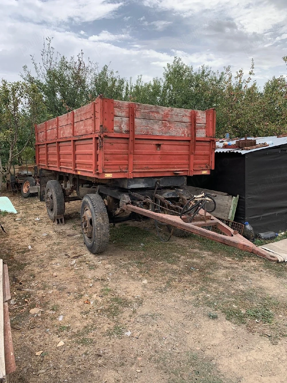 remorca auto cu carte 