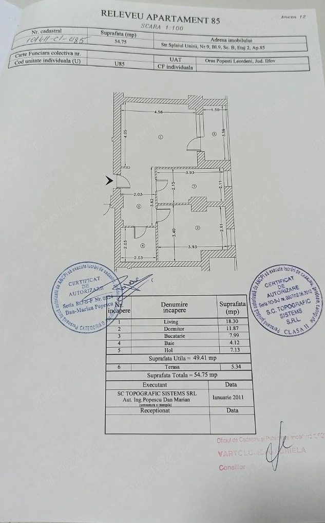 Apartament 2 camere