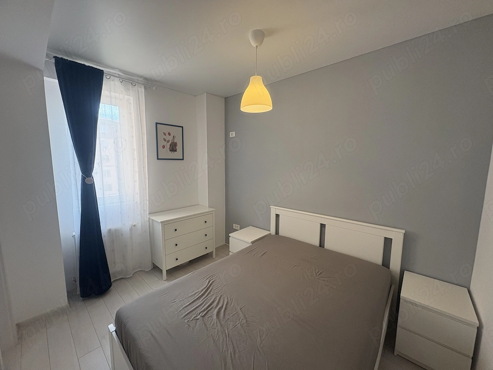 Garsonieră dublu compartimentata in living+dormitor Militari Residence