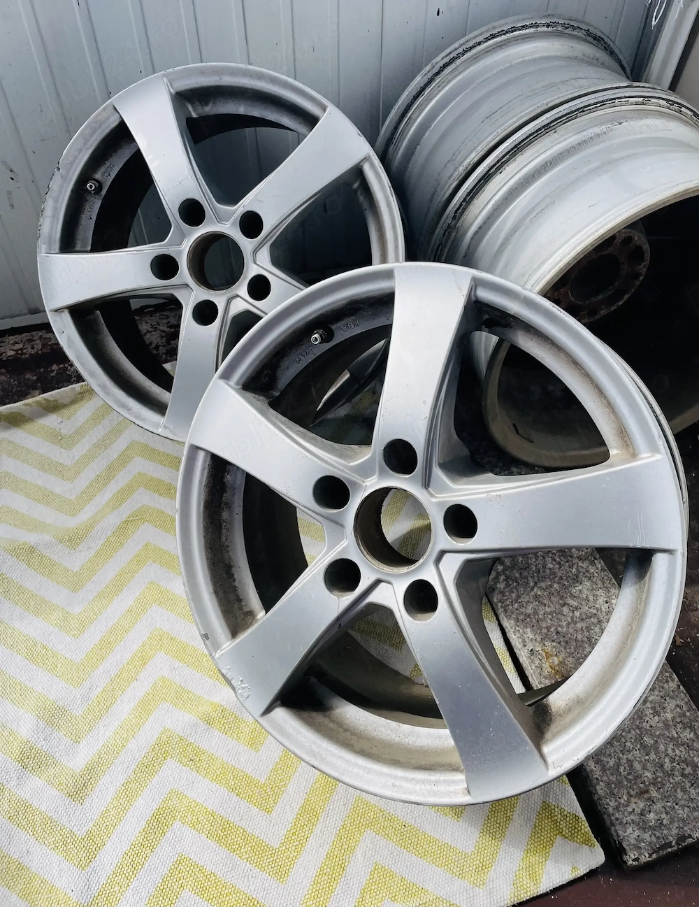 Set 4 jante aliaj DEZENT RE 16” 5x120 – BMW F30/F31 – KBA 47687 – TPMS