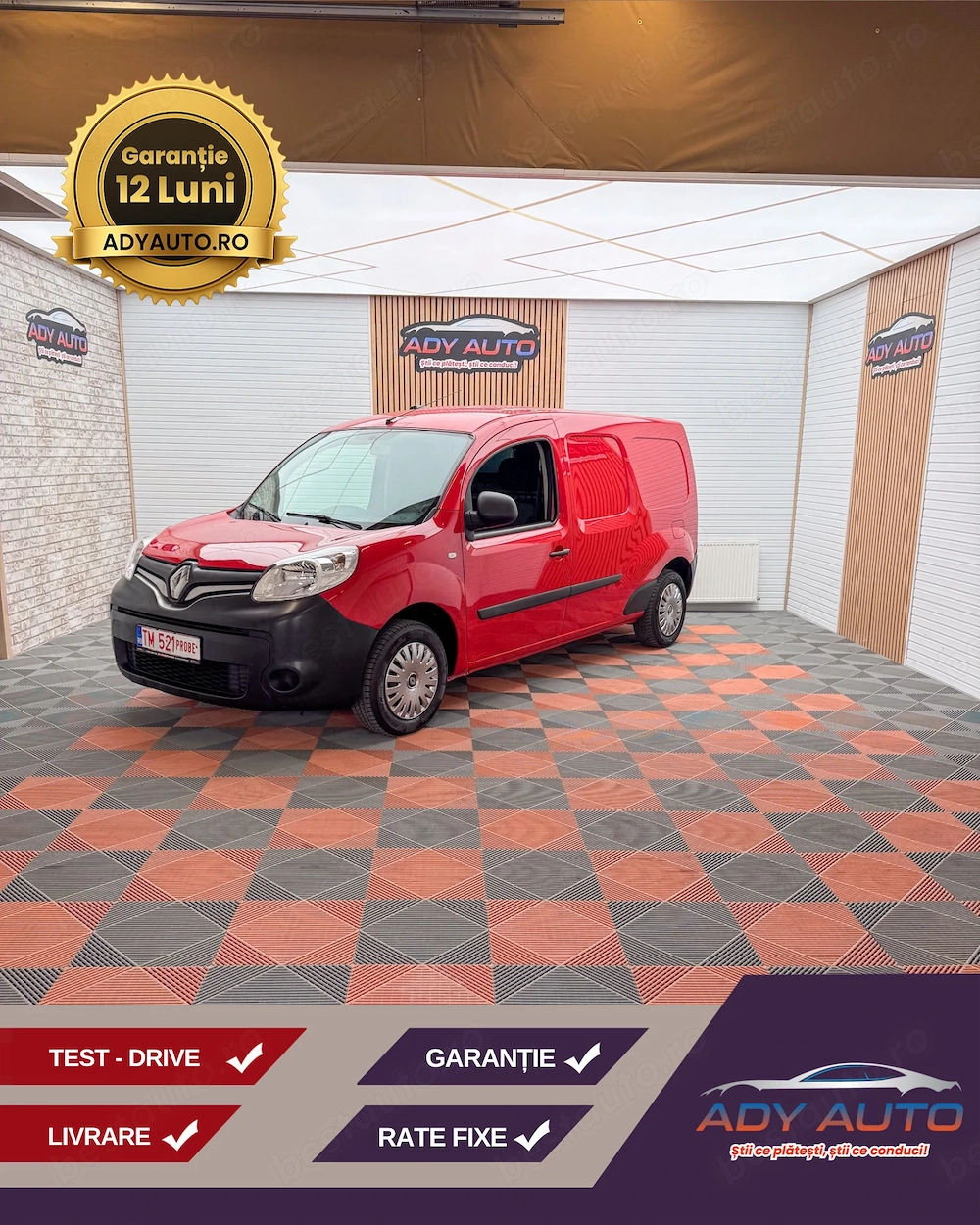 Renault KANGOO EXTRA MAXI . 1,5 Dci . An 2017 . Tva inclus si deductibil . 