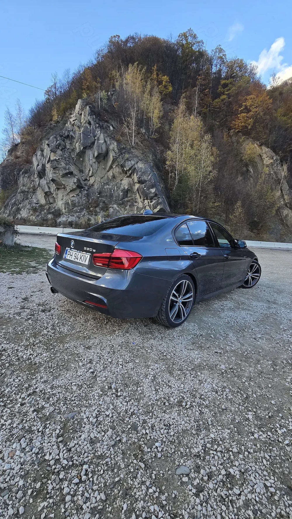 Bmw f30 330e plughing hibrid 