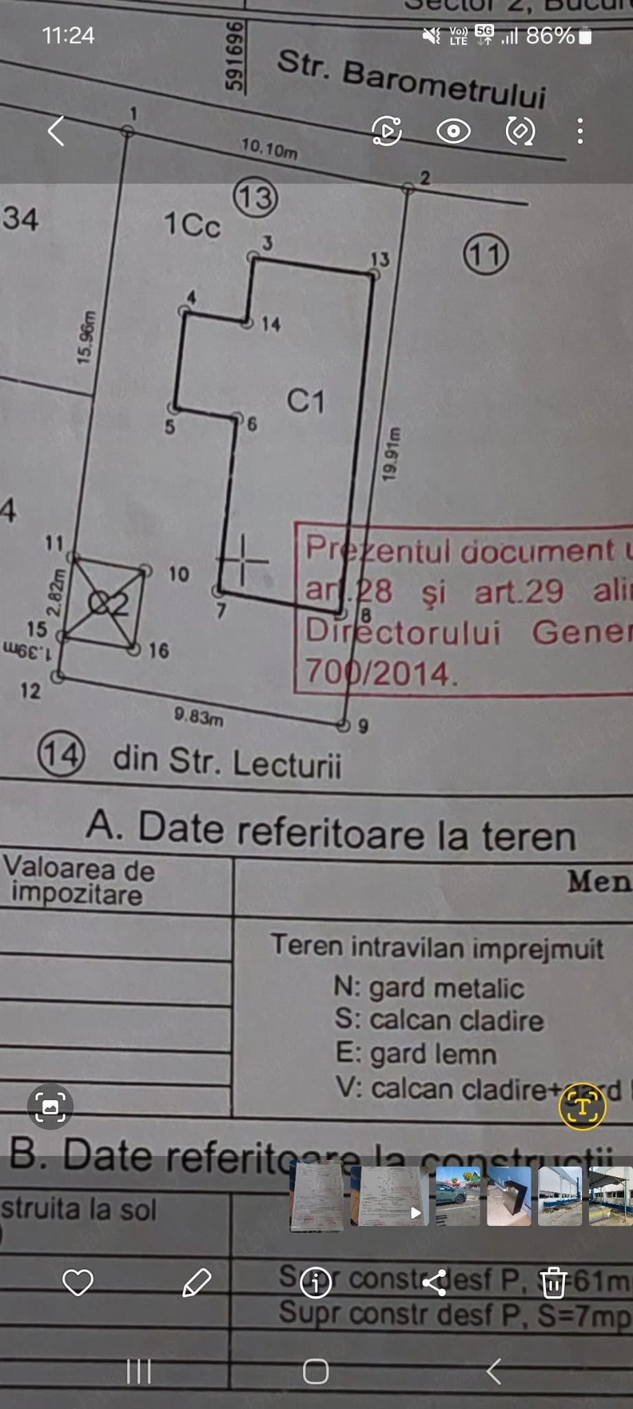 Casa de vânzare : Proiectate cu potential-Teren 200 mp și o casă de renovat