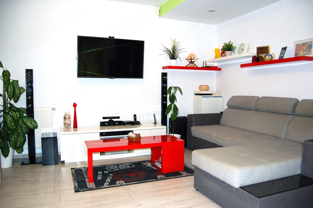 Apartament 3 camere cu doua parcari si gradina generoasa zona sesul de sus 