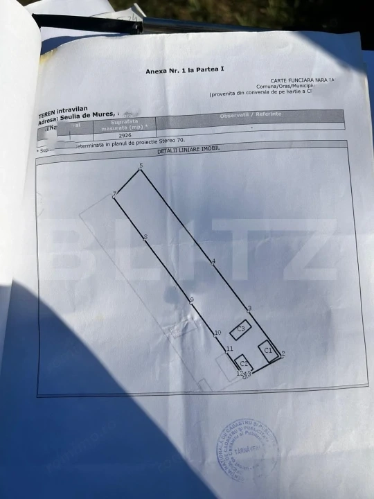 BLITZ vinde casă și teren intravilan în Șeulia de Mureș