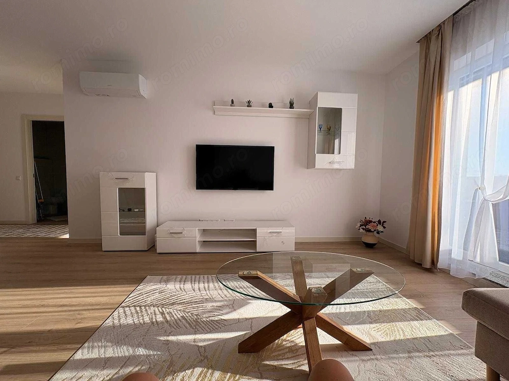 Vanzare Apartament 2 camere, et 7, mobilat de designer, bloc nou – balcon 8,5 mp