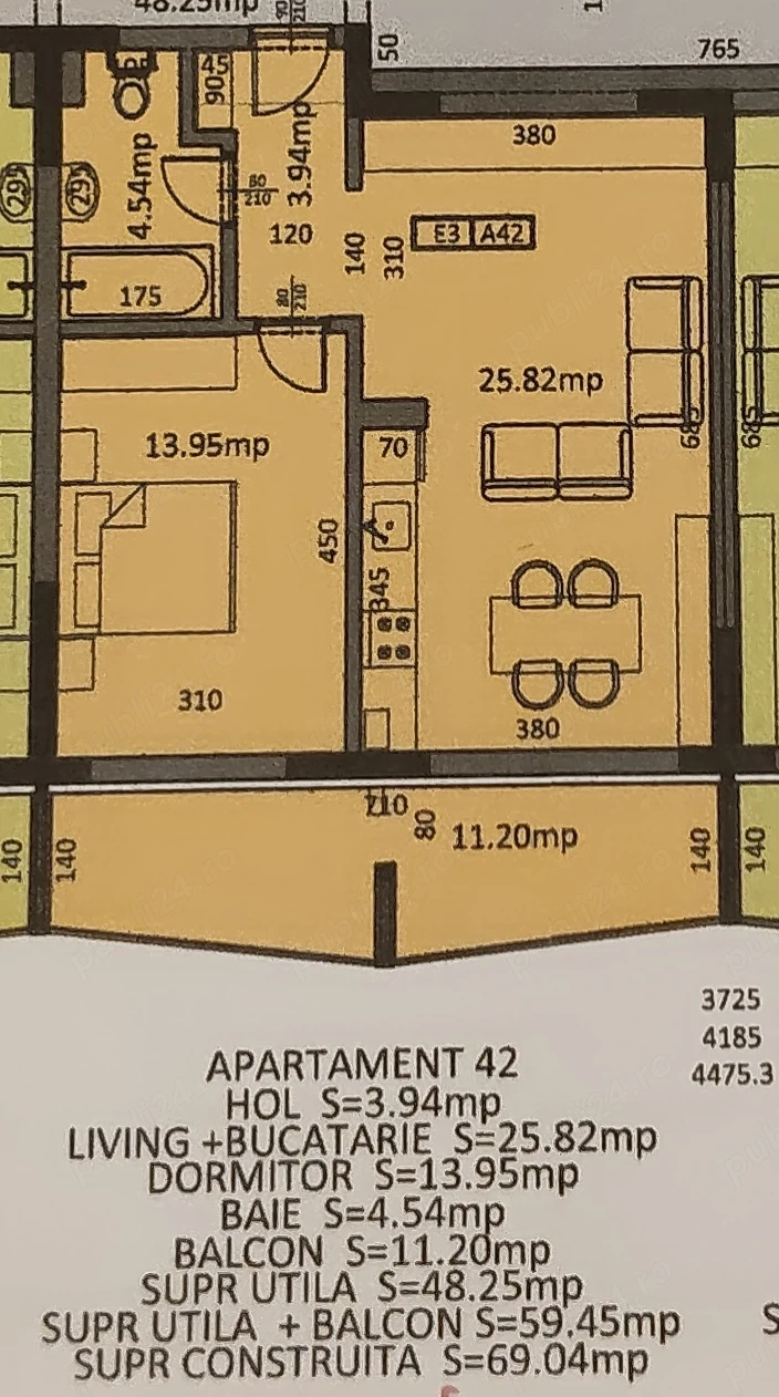 Apartament 2 camere pe malul lacului Siutghiol