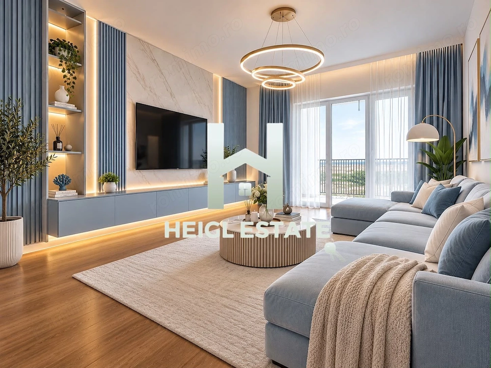 Apartament cu 2 camere, spațiu de depozitare, loc de parcare acoperit, Giroc .
