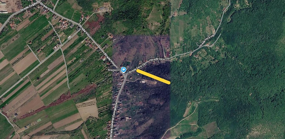 Vand Teren Partial Intravilan Oras Seini Strada Între Văi 21,17 ari